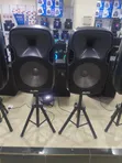 Alipu PA Speakers with Stand (Brand New) - 2