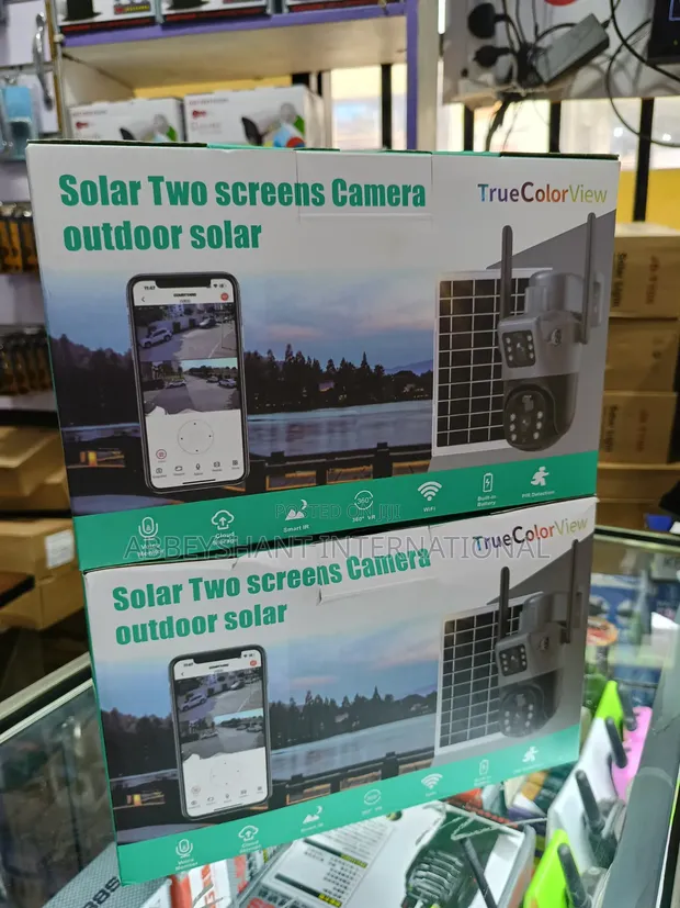 TrueColorView Solar Dual Screen PTZ Camera - 1