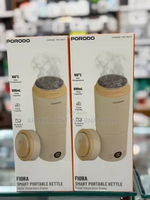 Porodo Flora Smart Portable Kettle - Beige