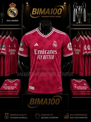 Real Madrid Jersey - Original Material