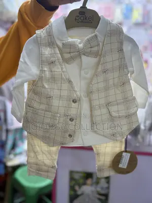 Cute Baby Outfit - Cream