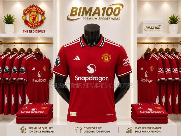 The Red Devils Club Jersey - Original Material - 1