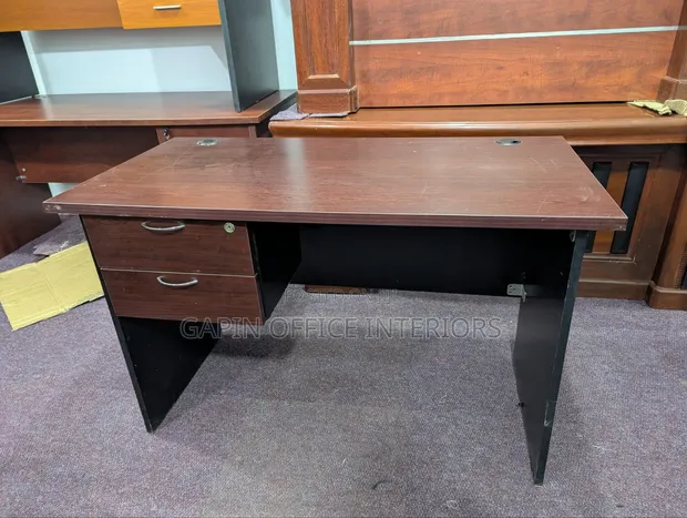 Second Hand Office Desk and Chair - 1