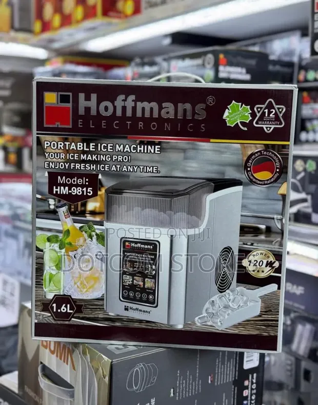 Hoffman 1.6L Portable Ice Machine (Model HM-9815) - 1