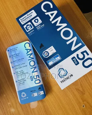 New Tecno Camon 50 Pro 256GB Silver