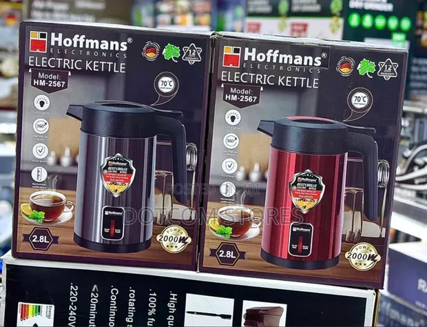 Hoffmans 2.8L Electric Kettles (HM-2567) - 1