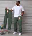 Khaki Durable Cargo Pants - 4
