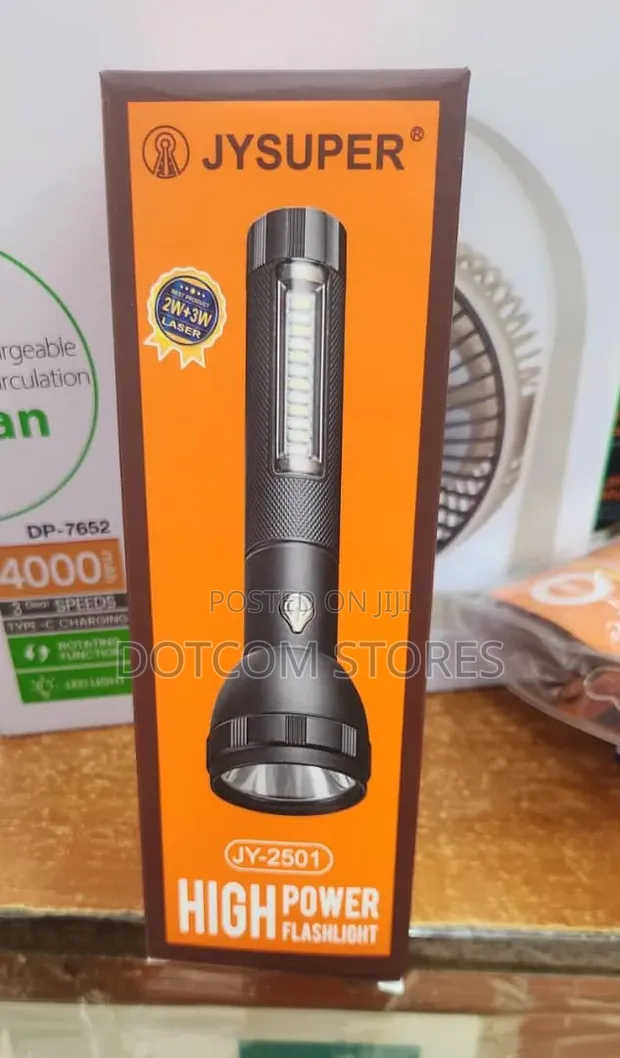JYSUPER JY-2501 Rechargeable High-Power LED Flashlight - 1