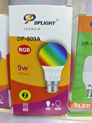 DP LIGHT DP-809A RGB LED Bulb (B22)