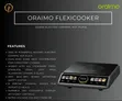 Oraimo FlexiCooker OCS-201A Electric Ceramic Hot Plate - 2200W - 4