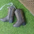 Dream Pairs Kid's Cowboy Boots - Brown - 1