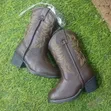 Dream Pairs Kid's Cowboy Boots - Brown - 2