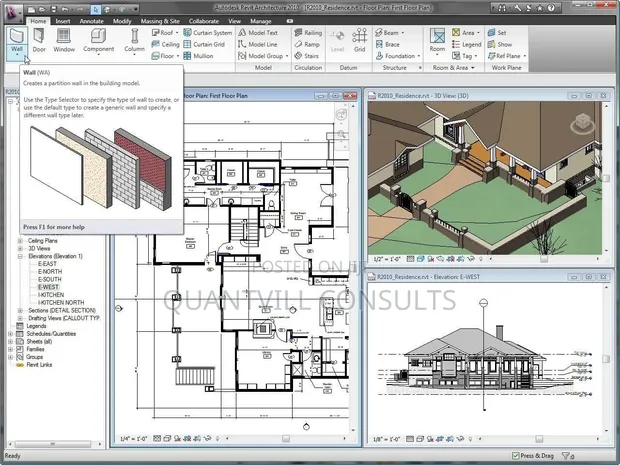 Revit Training Course by QUANTVILL - 1