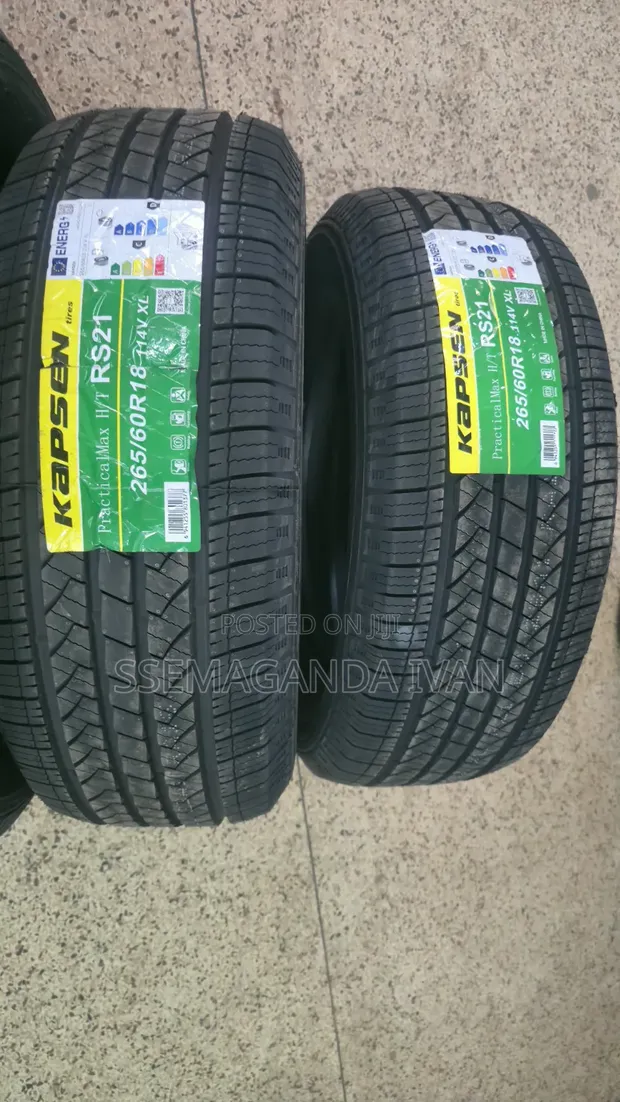 Brand New Kapsen 265/60R18 Highway Tyres - 1