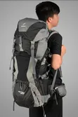 Water Resistant Hiking Backpack with Rain Cover - 1