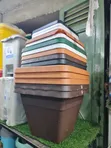Beautiful Square Plastic Flower Pots - 1