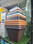 Beautiful Square Plastic Flower Pots - 2