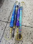 Floral Satin Umbrella - 4