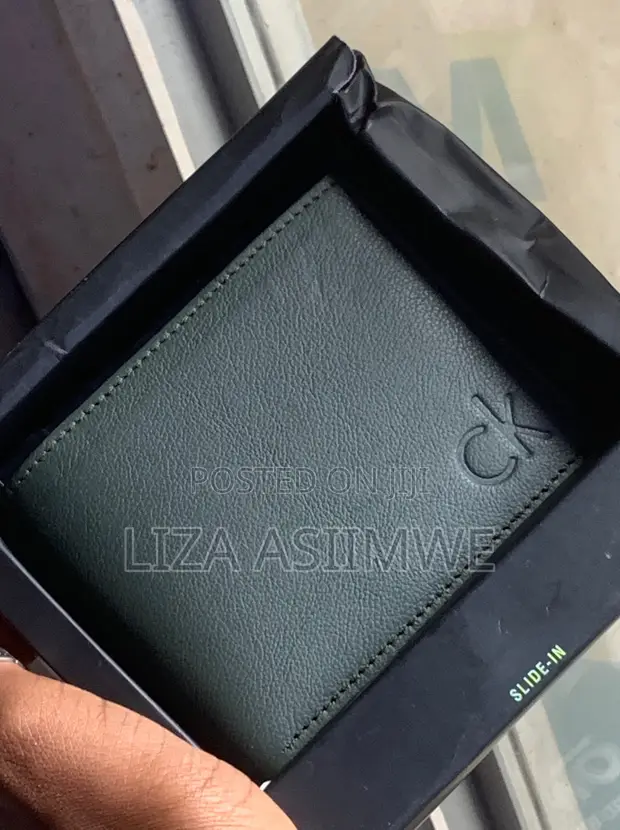 Calvin Klein Bi-Fold Wallet with Debossed Monogram Logo - 1