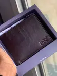 Brown Leather Mont Blanc Men's Bifold Wallet in Gift Box - 4