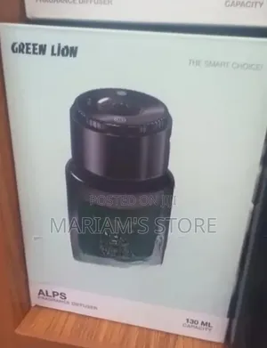 Green Lion 2-in-1 Fragrance Air Diffuser for Car & Home