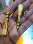2pcs 6.35mm Male to 3.5mm Female Stereo Headphone Adapter - 1