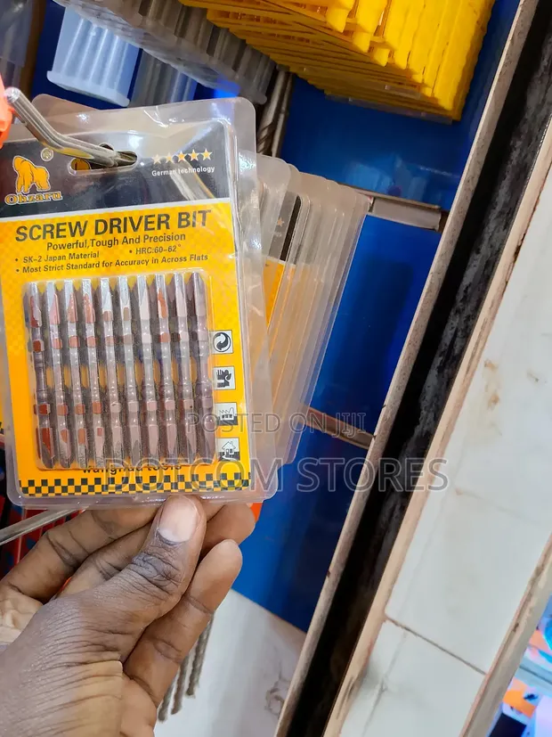 Double Ended Screwdriver Bit Set (10 Pcs) - 1