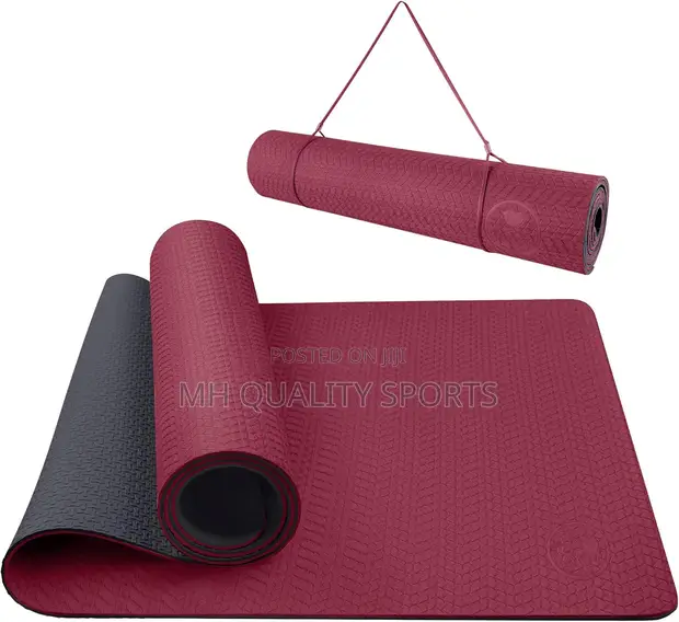 Yoga / Gym Mat with Alignment Lines - 1