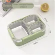 Zunasika 780ml Stainless Steel Lunch Box | 3 Compartment - 2