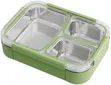 Zunasika 780ml Stainless Steel Lunch Box | 3 Compartment - 3