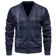 V-Neck Button Closure Cardigan Sweater - 3