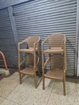Brand New World Industries Garden Chairs with Plastic Armrests - 1