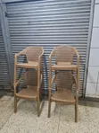 Brand New World Industries Garden Chairs with Plastic Armrests - 2