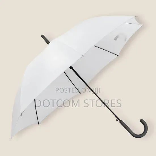 Plain Colored Handheld Umbrella - 1