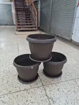 Vegas Plastic Flower Pots - 1
