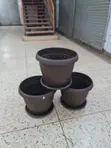 Vegas Plastic Flower Pots - 2