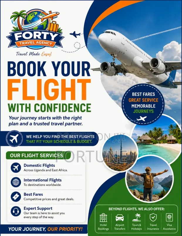 Forty Travel Agency - Flight Bookings - 1