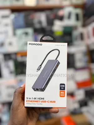 Porodo 9-in-1 USB-C Hub