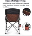 Heavy Duty High Back Camping Chair with Cup Holder - 3