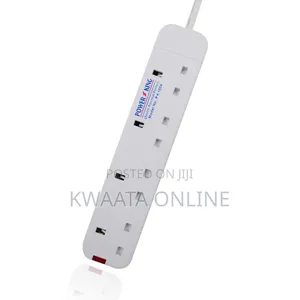 Power King 4-Way Extension Cable with 3m Cable