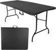 Portable Folding Table - 6-Foot Plastic Desk - 2