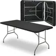 Portable Folding Table - 6-Foot Plastic Desk - 3