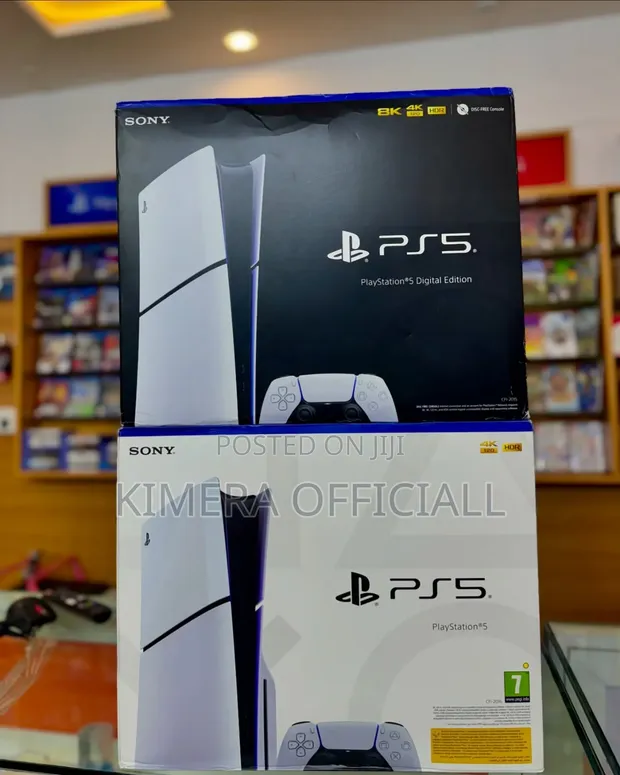Brand New PS5 Slim Consoles (Digital & Disc) - 1