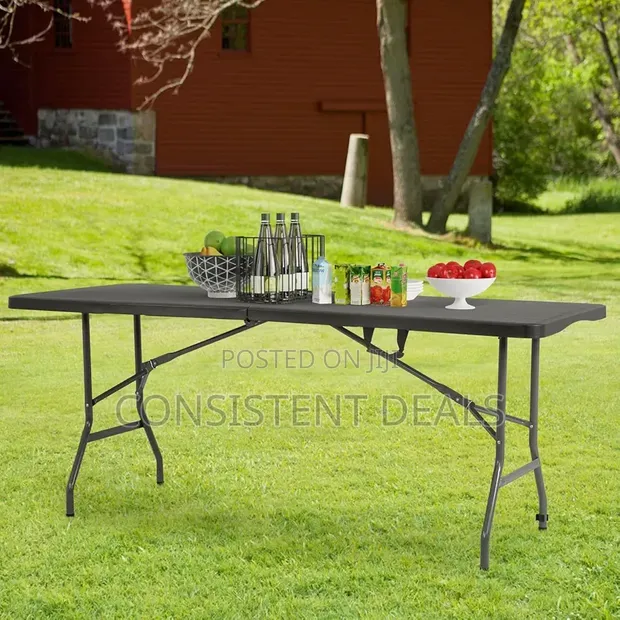 6ft Outdoor Foldable 8 Seater Table - 1