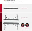 6ft Outdoor Foldable 8 Seater Table - 3