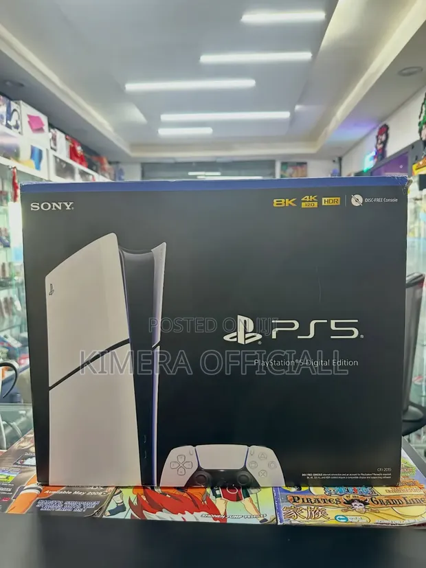 PS5 Slim Digital Edition Console - 1