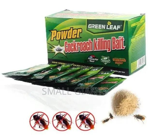 Green Leaf Powder Cockroach Killing Bait - 1