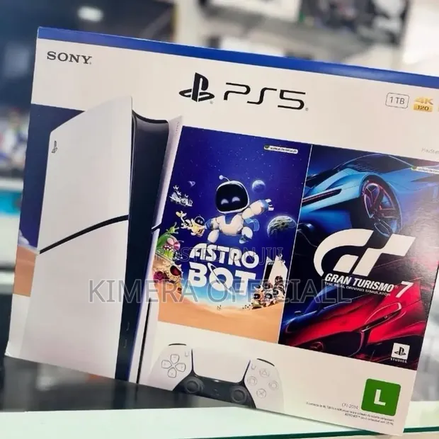 Brand New PlayStation 5 Slim Disc Edition with 1 Controller - 1