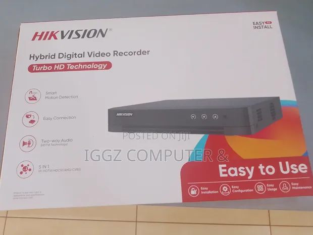 Hikvision 4 Channel Hybrid DVR - 1