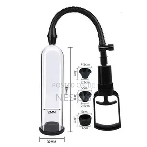 Penis Enlargement Manual Pump - 7 Piece Set